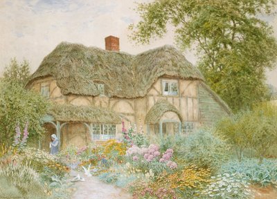 Ein Cottage in Surrey von Arthur Claude Strachan